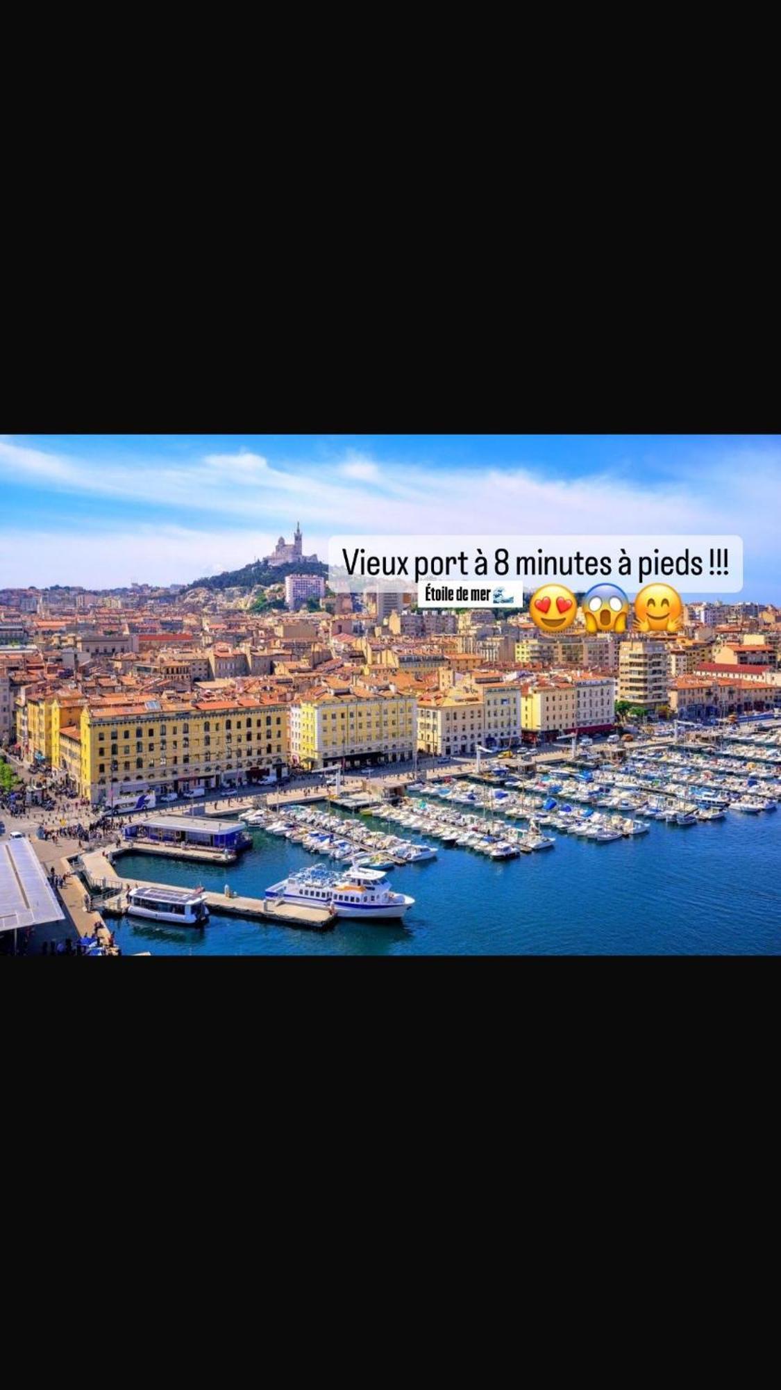 Etoile De Mer Magnifique Studio Deco Plage Et Sable Fin, Votre Sejour A Marseille Commence Ici, Centre-Ville Buitenkant foto